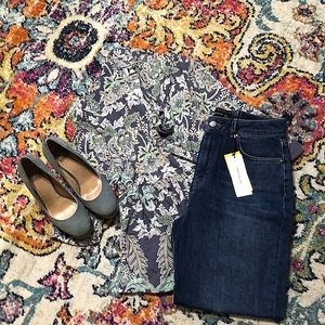 Karen Millen High Waist Girlfriend Jean NWT